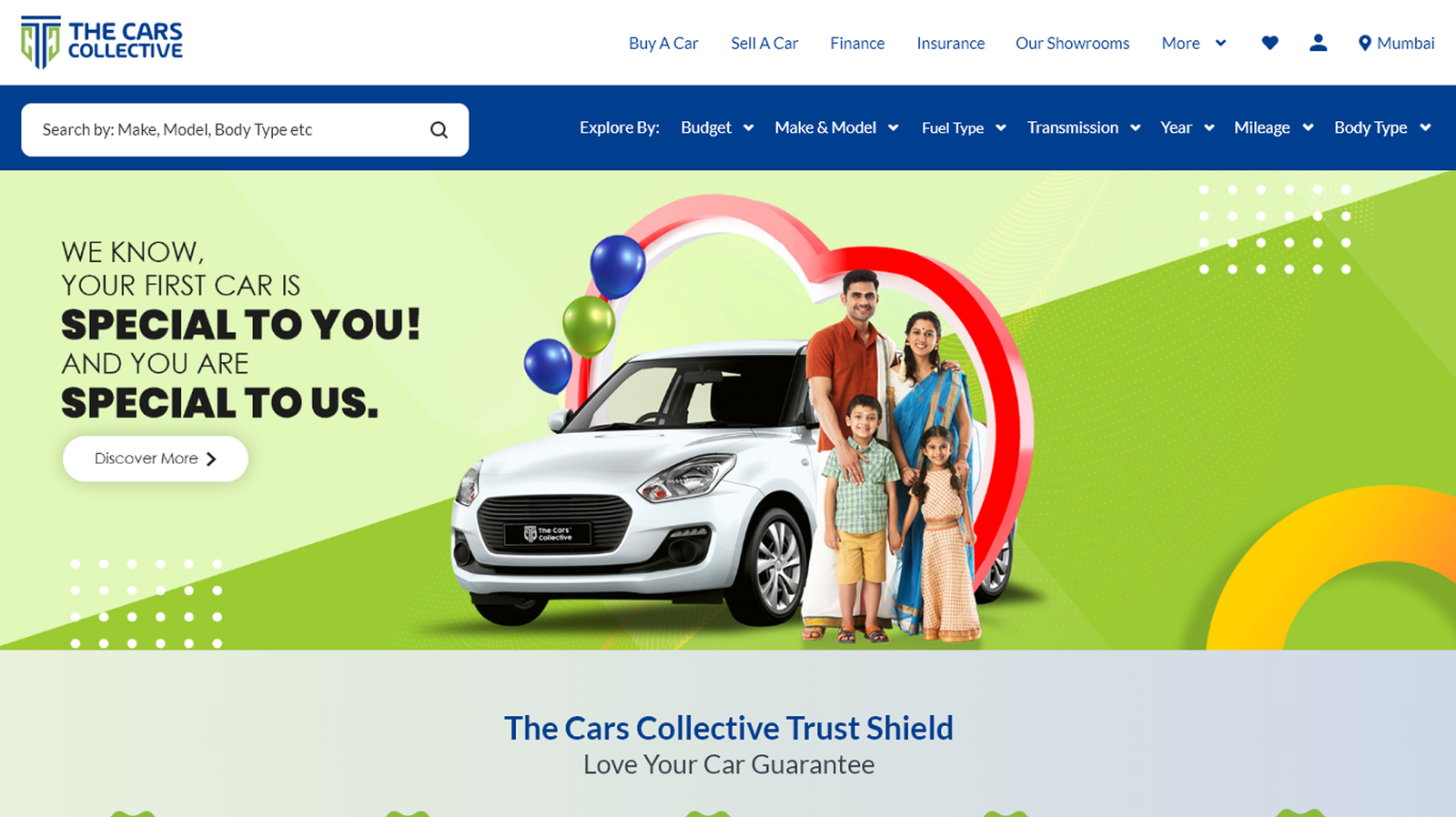 The Cars Collective platform overview